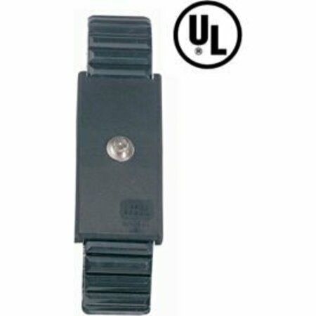 DESCO INDUSTRIES INC Desco Adjustable Metal Wristband 09042 X-Large - Black 9042